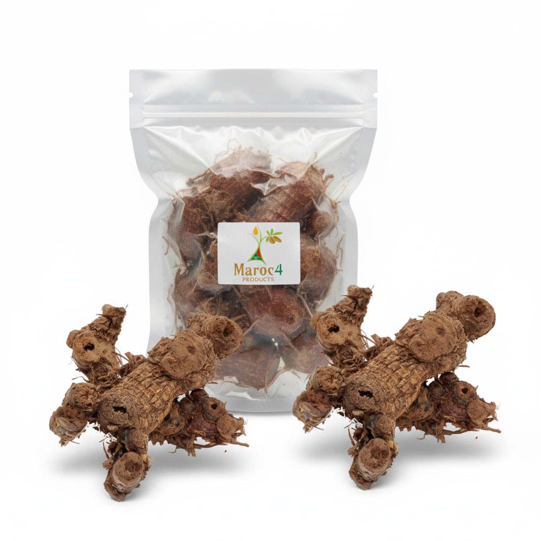 جذور قصب السكر